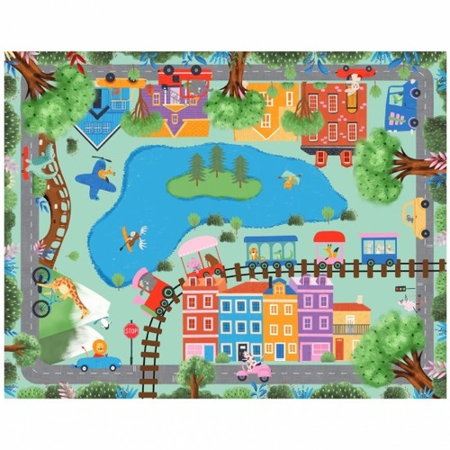 Peack Hour Road Map Play Mat Panel  81820-1