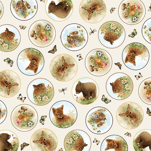 Henry Glass Young of the Year Animal Medallions 1656-44