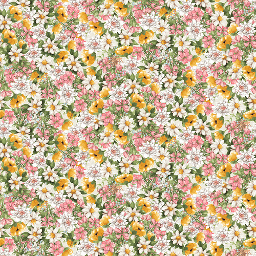 Henry Glass Young of the Year Packed Floral 1658-32 