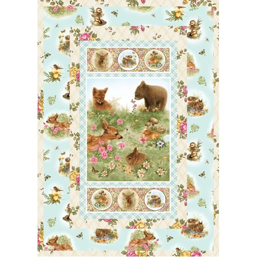 Henry Glass Young of the Year Woodlands Quilt Kit