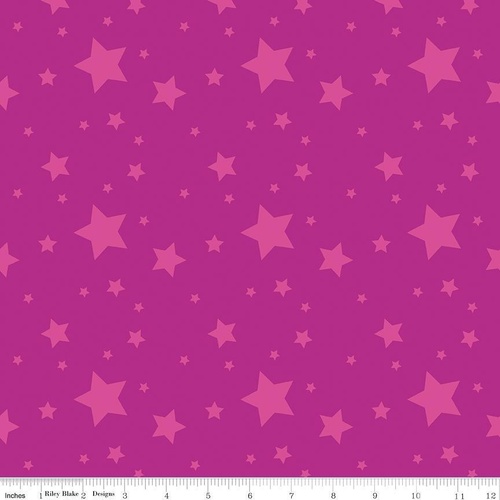 Fabric Remnant- Create Starlight Stars 72cm