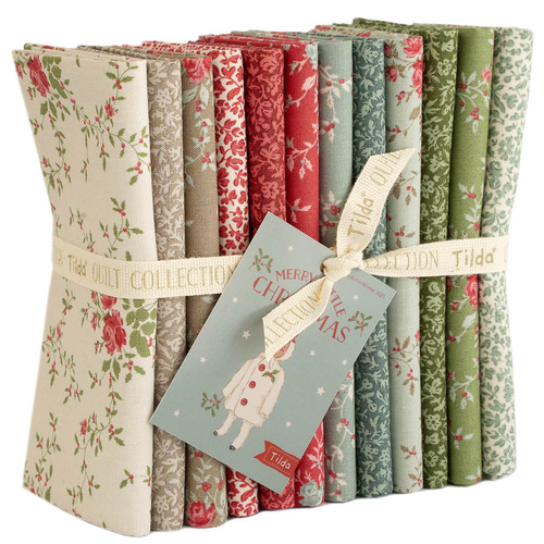 Tilda Merry Little Christmas Noel Eve Blenders FQ Bundle