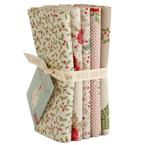 Tilda Merry Little Christmas Cream FQ Bundle