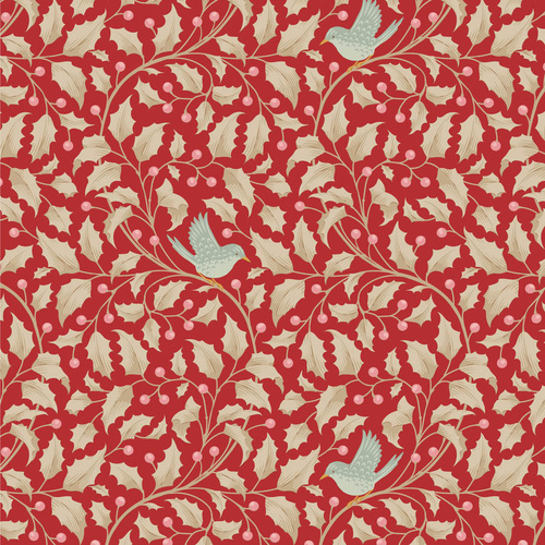 Tilda Merry Little Christmas Holly Red 100621
