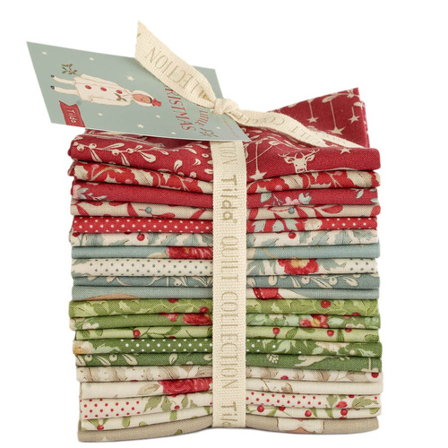 Tilda Merry Little Christmas Fat Eighth Bundle FULL Range