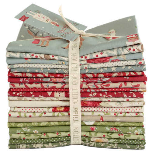 Tilda Merry Little Christmas Fat Quarter FQ Bundle FULL Range