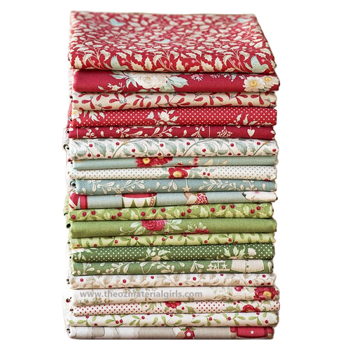 Tilda Merry Little Christmas 1/2 Metre Bundle FULL Range