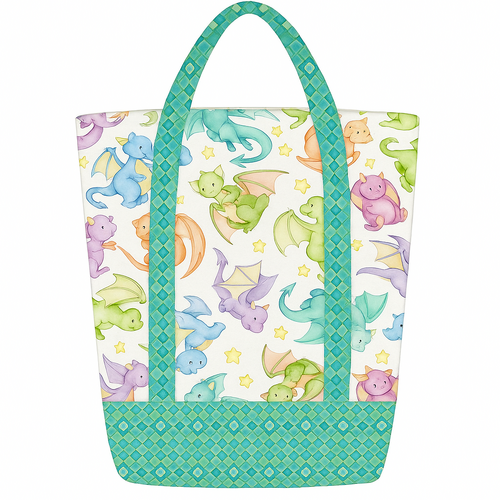 ITB Dragon Friends Dragons  Carry /Library Bag Kit