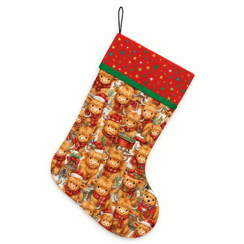 Santa Paws Packed Christmas Cows Stocking Kit