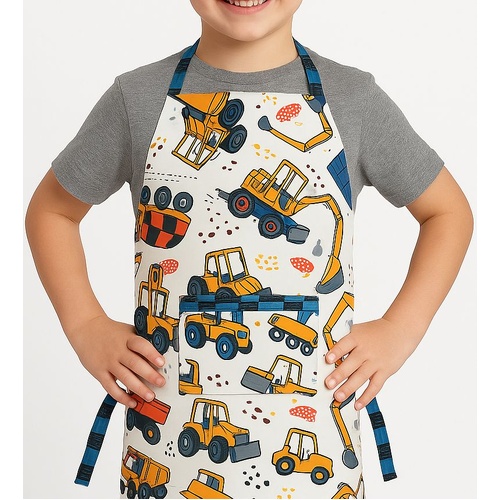 Build,Bang,Boom! Construction Kids Apron Kit