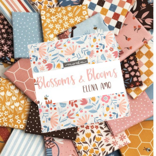 Moda Blossoms & Blooms 10"  Layer Cake Squares