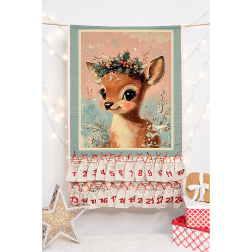 Santa's Symphony Baby Reindeer Advent Calender Kit
