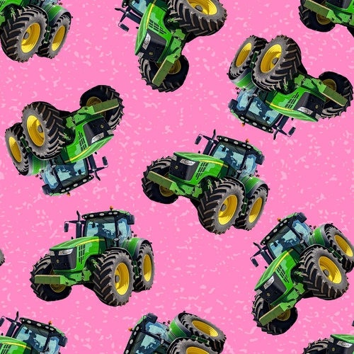 Super Sale Farmers Paradise Country Tractors Pink 4100P