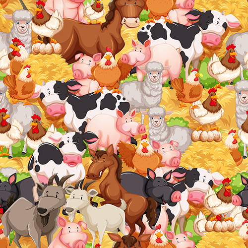 Super Sale Farmyard Friends Country Plantation 4103F