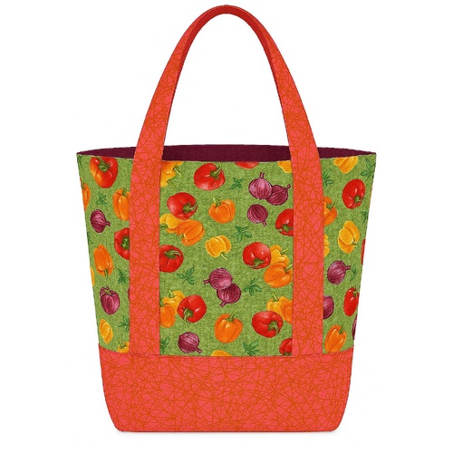Taste The Season Capsicum Grocery / Library / Carry Bag KIT