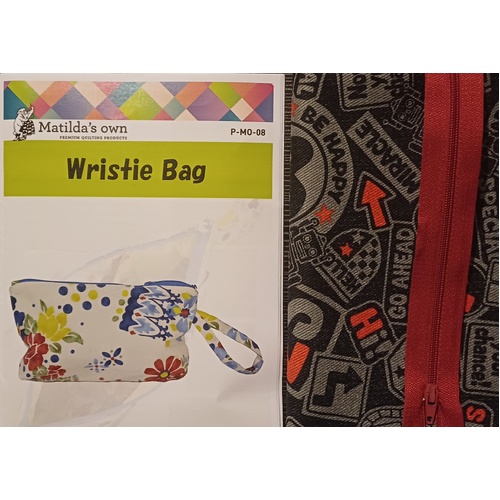 Wristie Bag & Zipper Kit - Robots