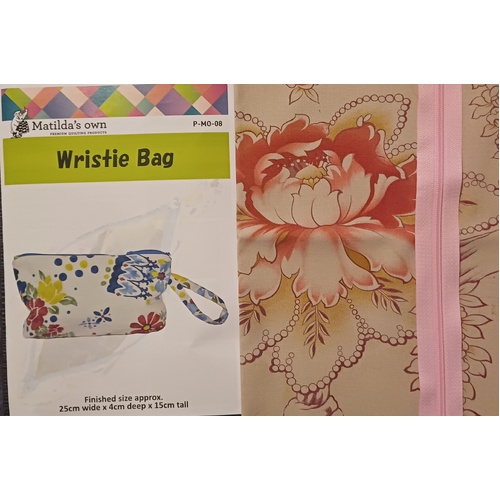 Wristie Bag & Zipper Kit - Antique Floral