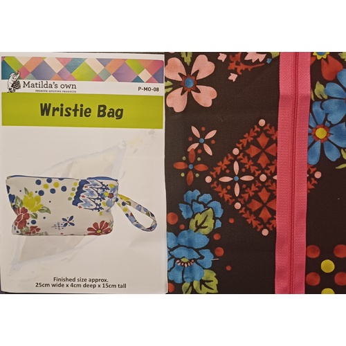 Wristie Bag & Zipper Kit - Mod Floral