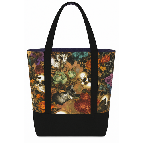 Goth Skulls Dreadful Delights / Library / Carry Bag Kit