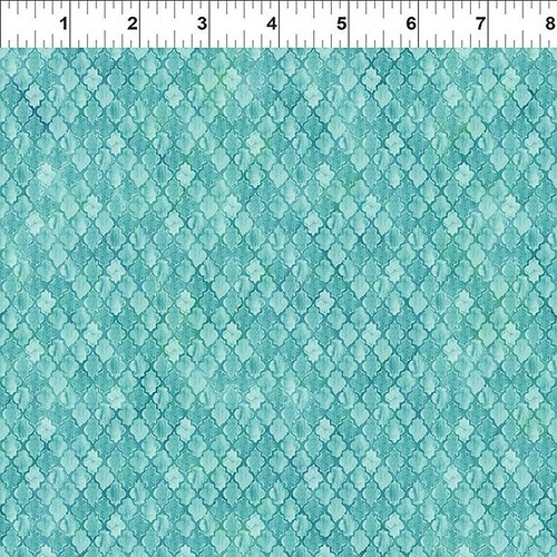 ITB Butterfly Fantasy Geo Lattice Soft Teal 10BF-1