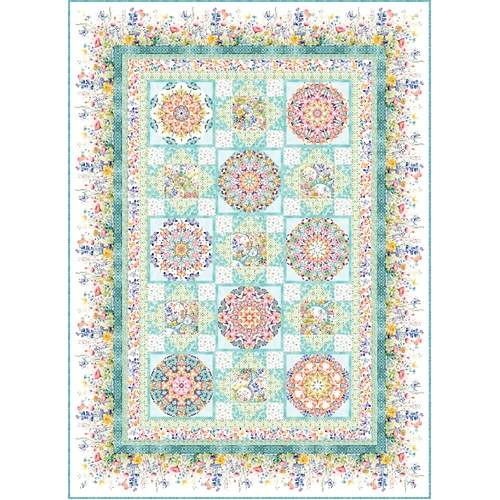 ITB Butterfly Fantasy Panel Quilt Kit