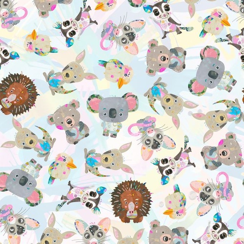 Crafty Claws Scattered Aussie Animals DV6776