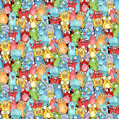 Monster'ocity Glow Packed Monsters Multi 1233G-184