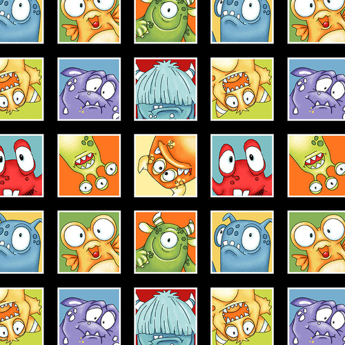 Monster'ocity Glow Monster Boxes Blocks Multi 1234G-98