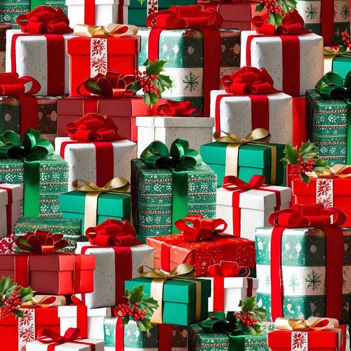 Santa in Oz Aussie Christmas Packed Presents Gifts 4107I
