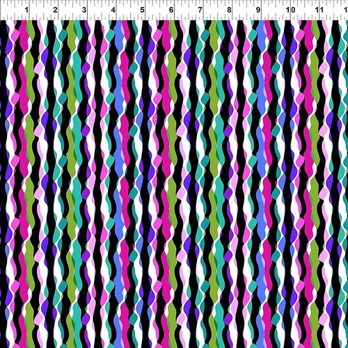 ITB Flock Together Wavy Stripe Jewel 8FT-2