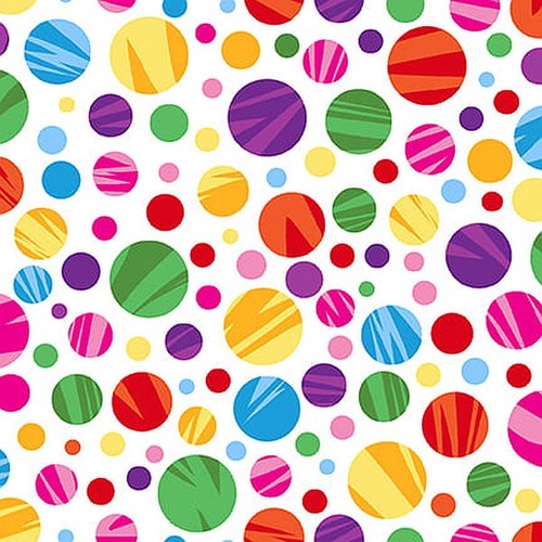My Very Silly Monster ShapesTossed Dots Multi 3404-15