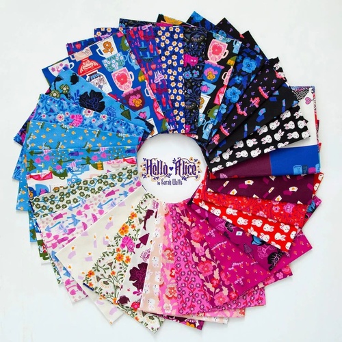 Moda Hello Alice Wonderland 5" Charm Pack RS2120PP 