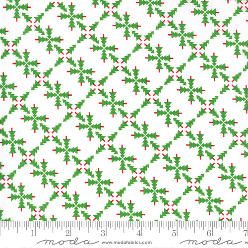 Fabric Remnant | Moda Merry Bright Christmas Trees (76cm x 112cm)