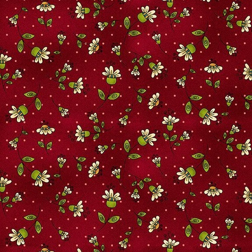 Fabric Remnant | Henry Glass S'more Fun Outdoors Floral (76cm x 112cm)