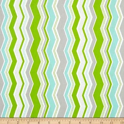 RILEY BLAKE Super Sale Little Ark Chevron Green C3835