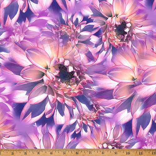 Hoffman | Bloom Floral Quilting Fabric Crocus W5398-Crocus