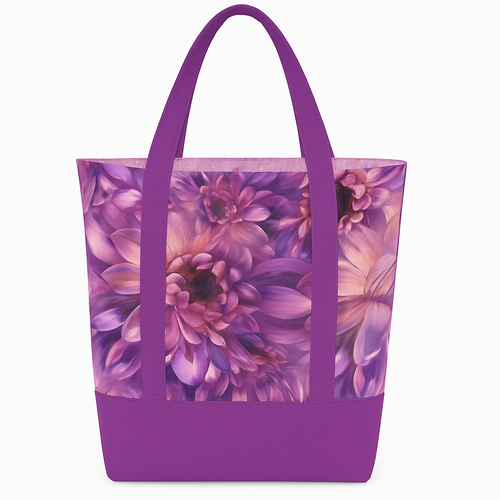 Hoffman | Bloom Floral Quilting Fabric Grocery Bag Kit