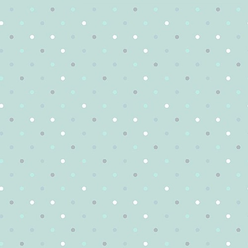 Henry Glass | Boho Buddies – Dots Aqua 1721-16