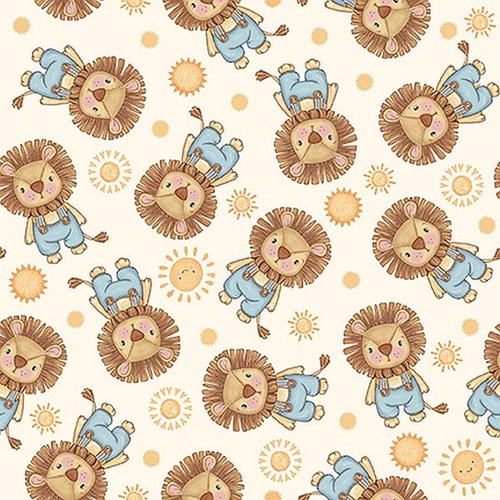 Henry Glass | Boho Buddies – Lions Cream 1713-44