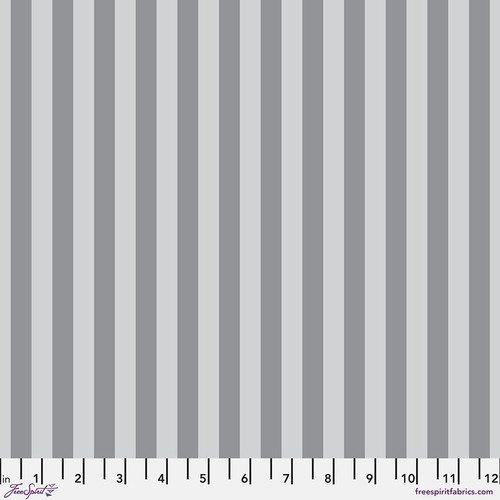 Tula Pink | True Colors Graywork – Tent Stripe Fog PWTP069.FOG