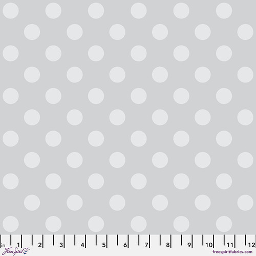 Tula Pink | True Colors Graywork – Pom Poms Fog PWTP118.FOG