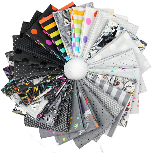 Tula Pink | Graywork & True Colors FQ Fat Quarter Bundle