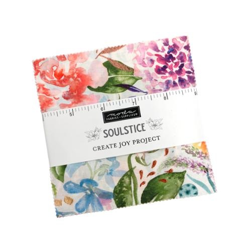 Moda | Soulstice by Create Joy Project – Charm Pack 5″ Squares (39860PP)