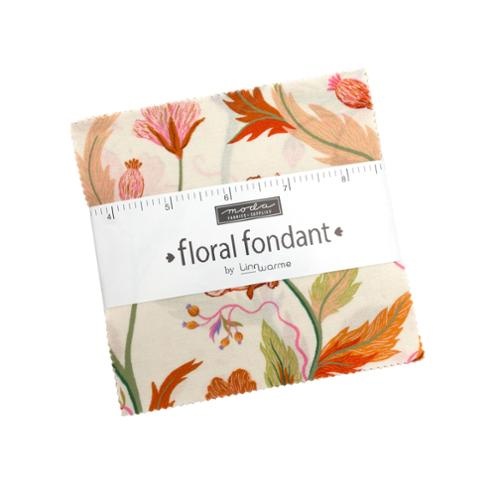 Moda | Floral Fondant Linna Warme – Charm Pack 5″ Squares (89910PP)