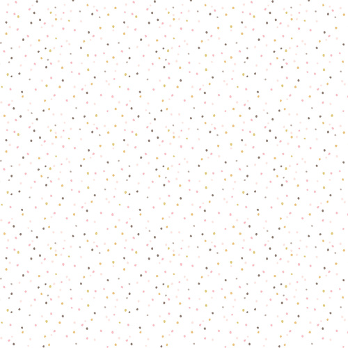 Fabric Remnant |Swan Princess Scattered Spots (78cm x 112cm)