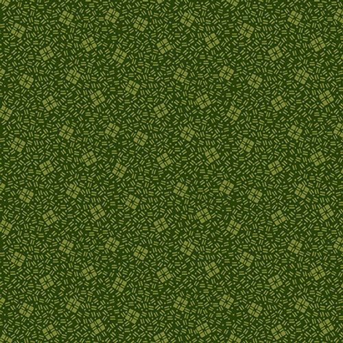 Fabric Remnant |	Winter Joys Christmas Tonal Presents Green (57cm x 112cm)