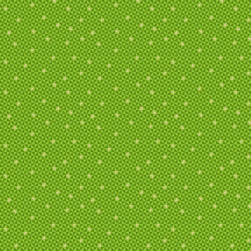 Fabric Remnant | Christmas Santa Express Geo Green (88cm x 112cm)