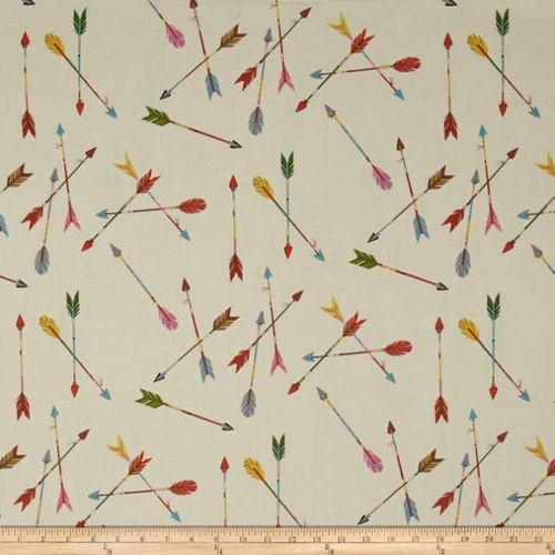 Fabric Remnant | Alexander Henry Me and My Arrow (99cm x 112cm)