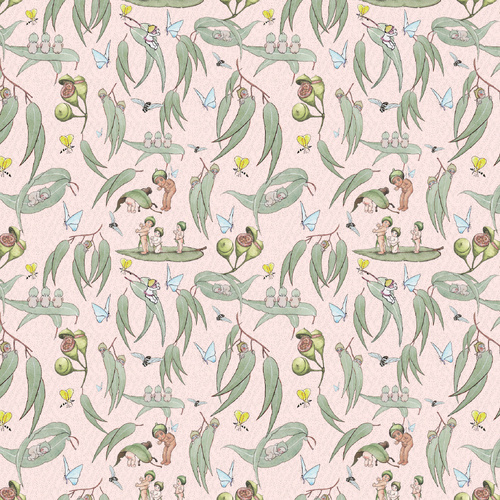 Devonstone | May Gibbs Garden Playtime Jersey Knit 59" MG1070