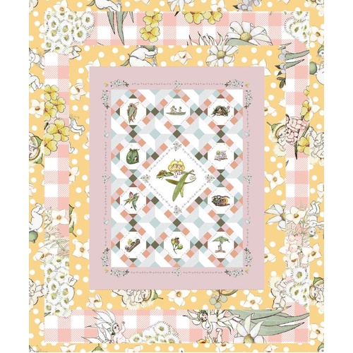 Devonstone | May Gibbs Garden Playtime  Quilt Kit #1